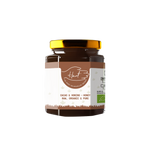 BIO - MELICAO Gezonde Chocopasta - Rauwe Honing met Cacao – Ongefilterd + GRATIS LEPEL - 250g