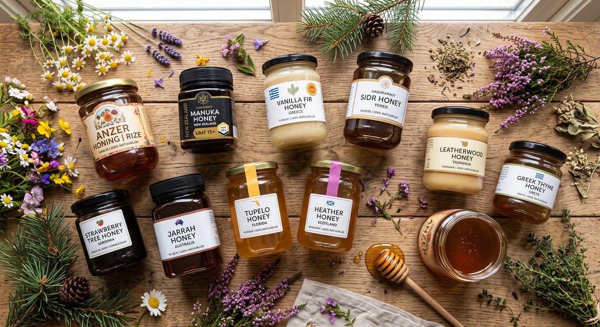 Top 10 bijzondere honing: Anzer, Manuka en Vanilla Fir
