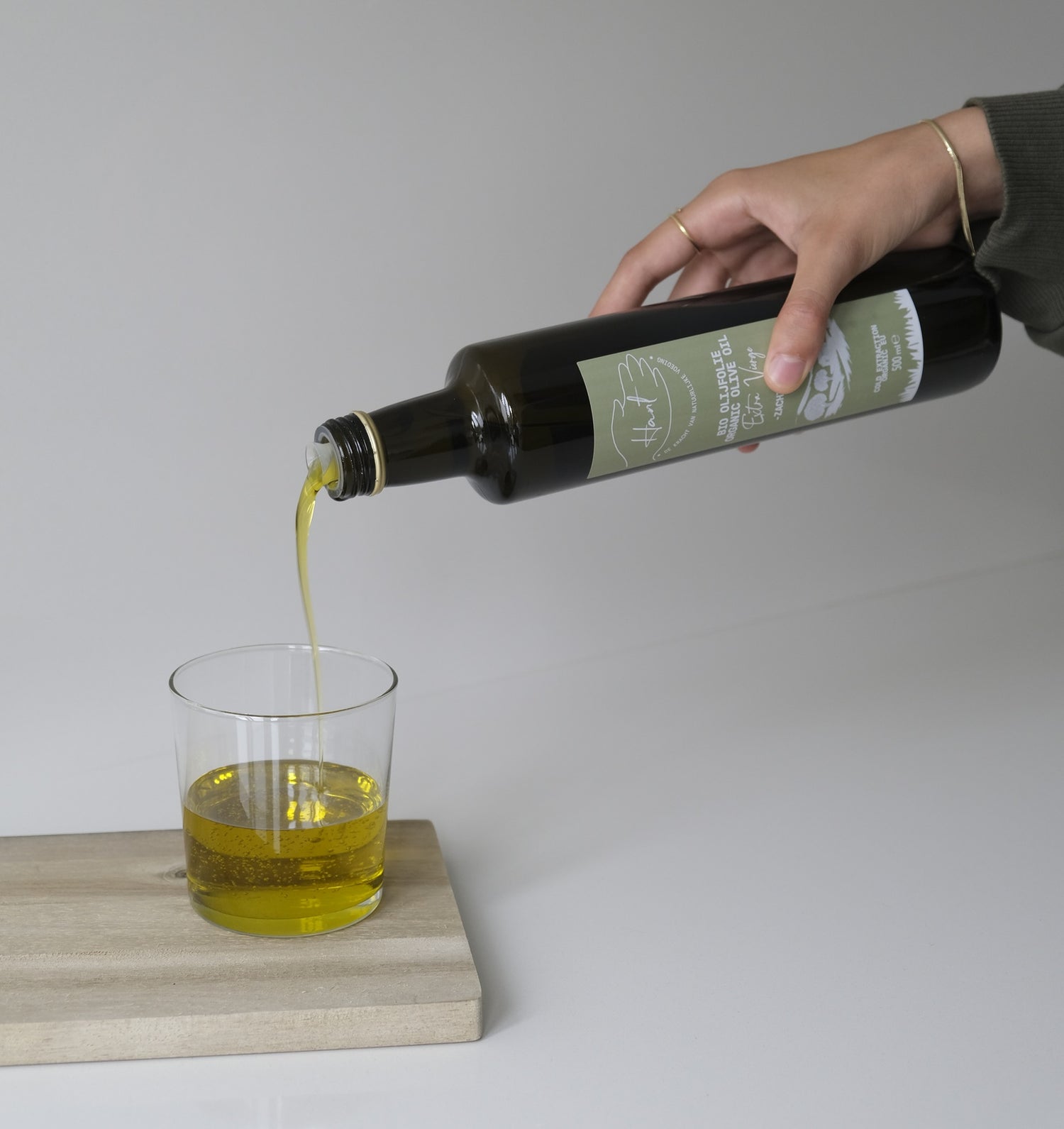 BIO - Extra Vierge Olijfolie - Zacht & Mild - 100% EU EVOO - 500mL