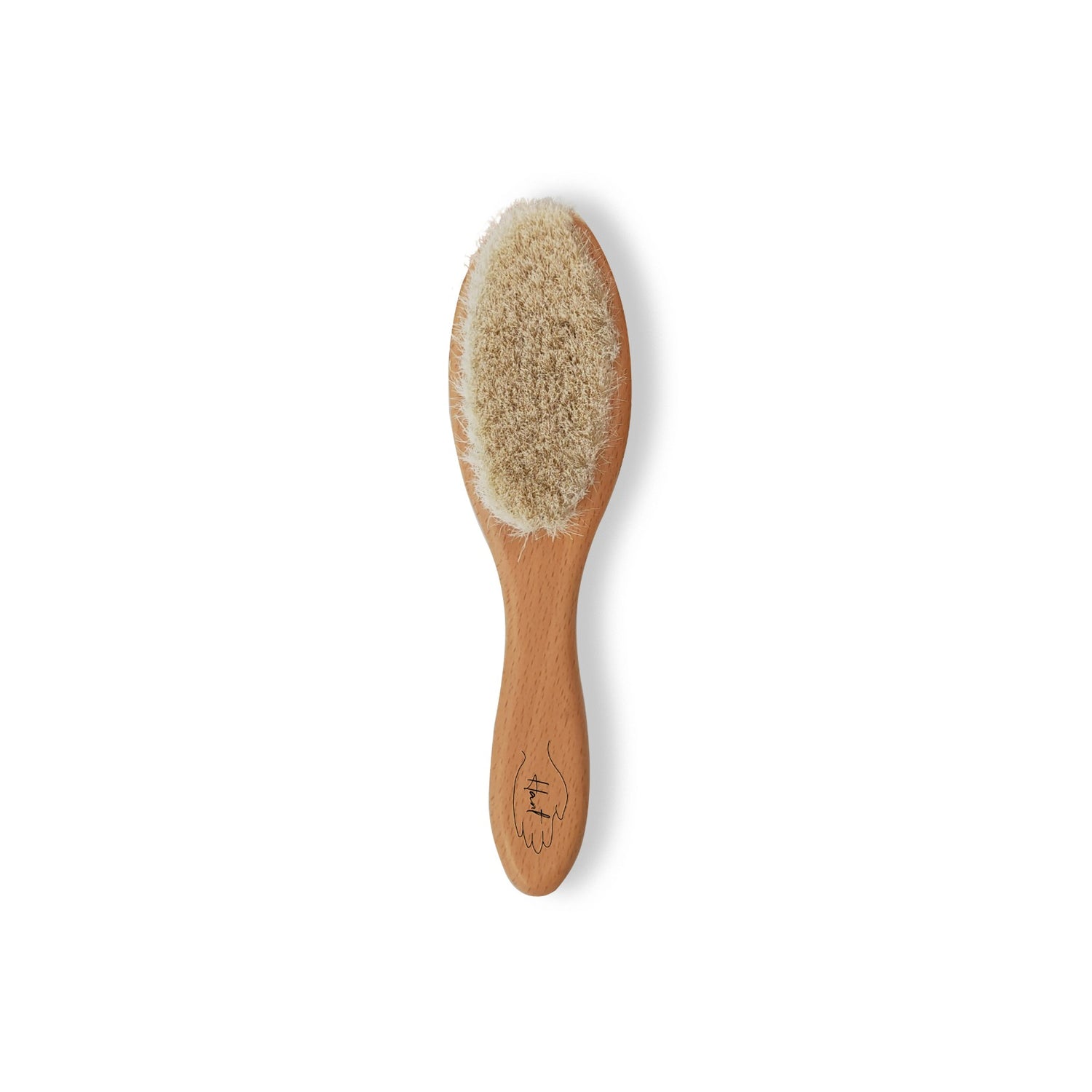 Haarborstel Baby Zacht – 100% natuurlijk geitenhaar & beukenhout – Hypoallergeen