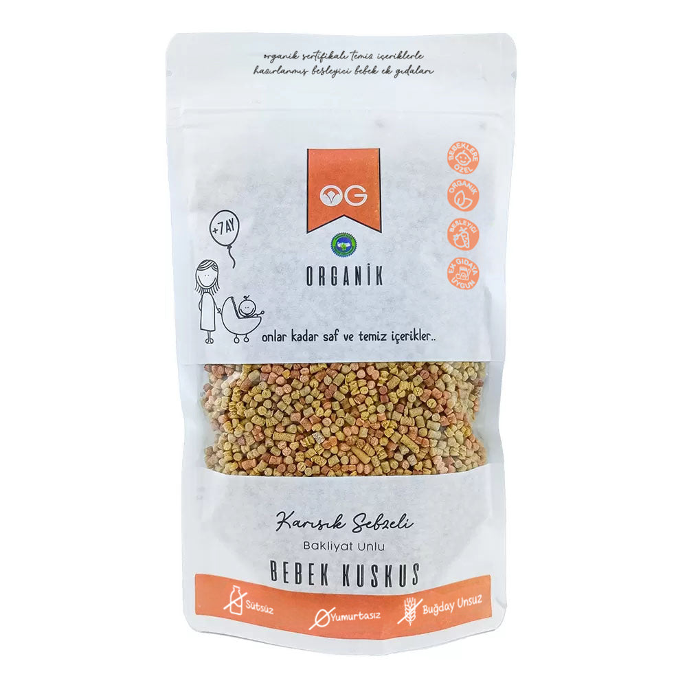 Mini Groenteparels - Baby en Peuter – 8x Groenten – Glutenvrij, Tarwevrij, Puur (250g)